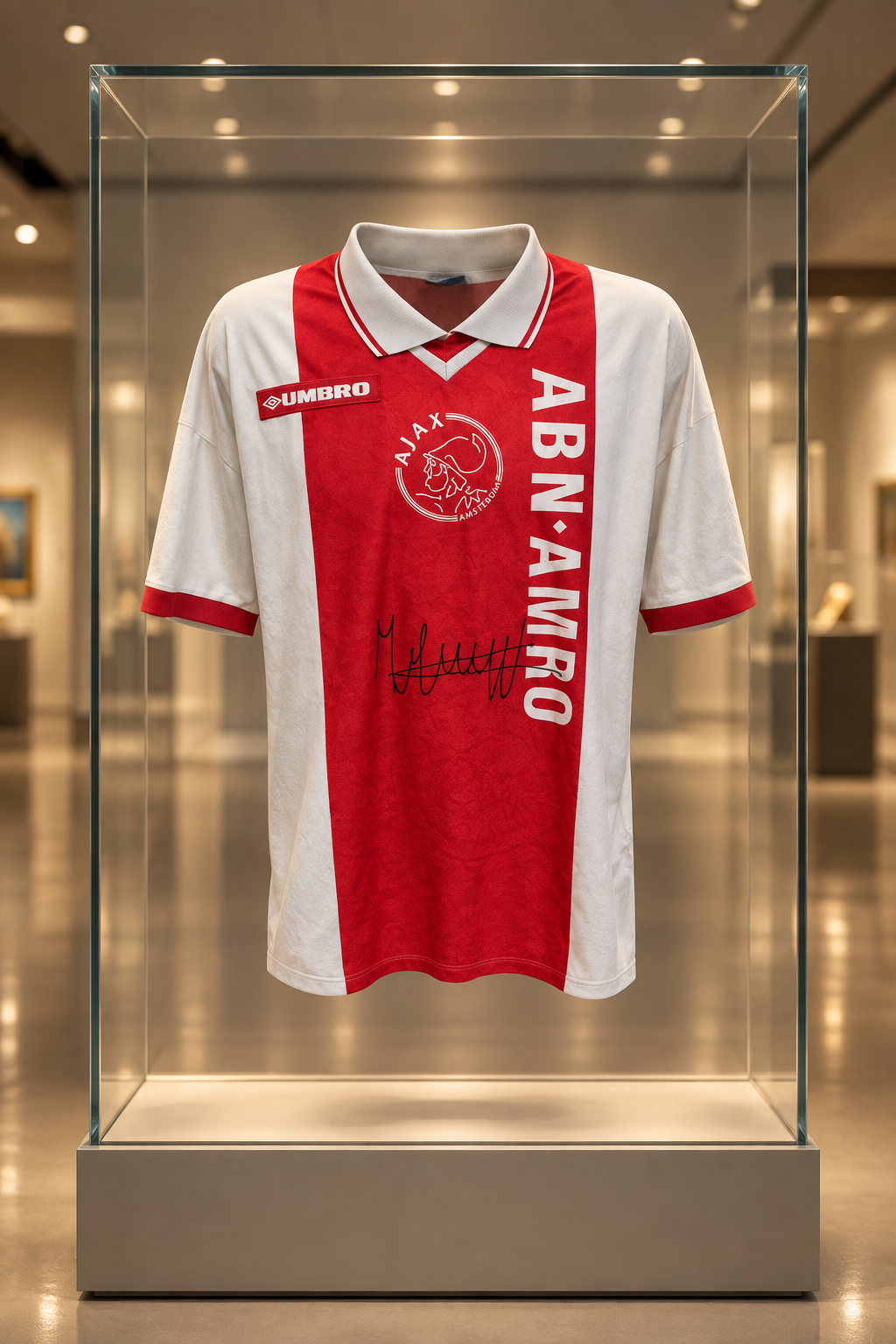 Official Ajax Shirt 1998/99 - Signed by Johan Cruyff