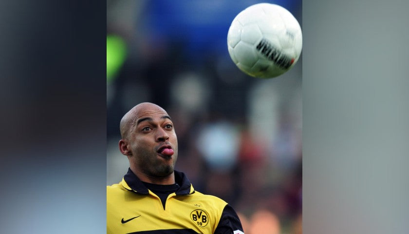 Dede's Signed Borussia Dortmund Shirt 2007/08, name and number detail