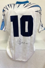 Zola's Signed Napoli Shirt 1992/93, front