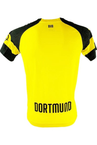 Official BVB Shirt 2018/19 Signed by Sancho, back