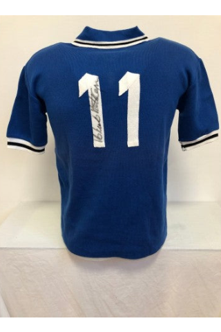 Roberto Bettega Signed Juventus Retro Shirt 1977, signature detail