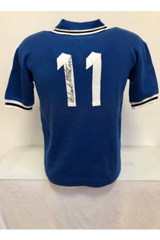 Roberto Bettega Signed Juventus Retro Shirt 1977, signature detail