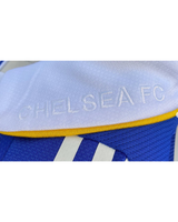 Didier Drogba's Chelsea match shirt, full display