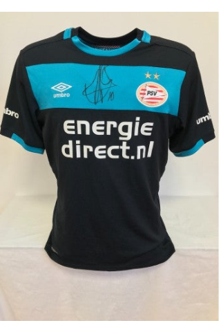 Ruud van Nistelrooy Signed PSV Shirt 2016/17, front