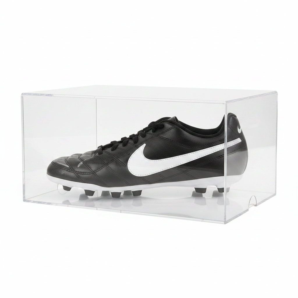 Additional view of the Raul Gonzalez Blanco signed football boot