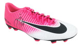 Close-up of Diego Costa's signature on the Nike Mercurial boot