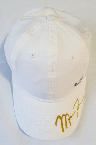 Official Nike cap signed by Michael Jordan, front view