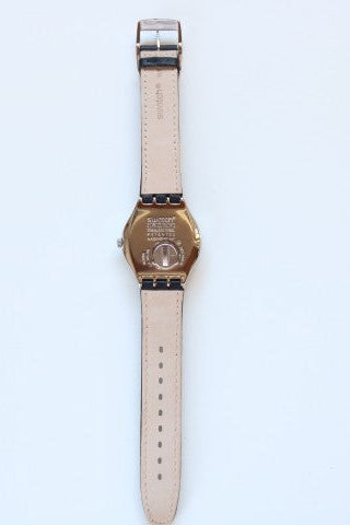 Second exclusive Swatch Olympic rings watch, dial close-up