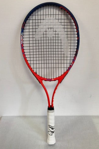 Head Radical 27 tennis racquet signed by Boris Becker