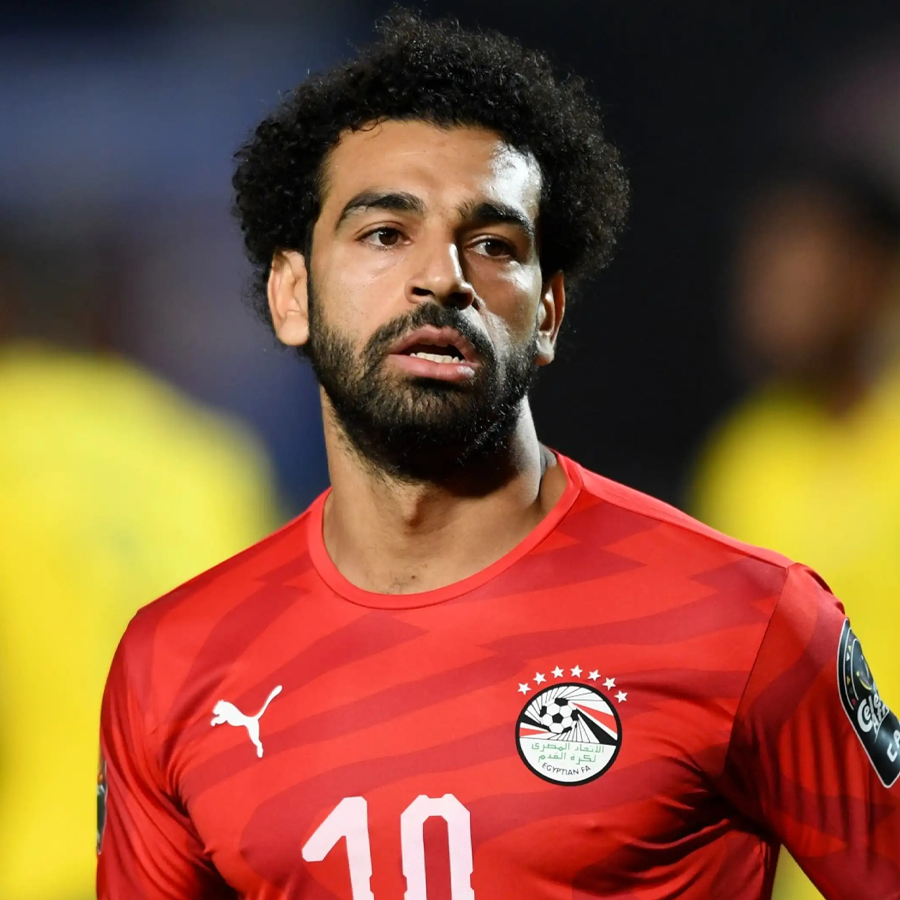 Egypt National Team Jersey signed by Mohamed Salah