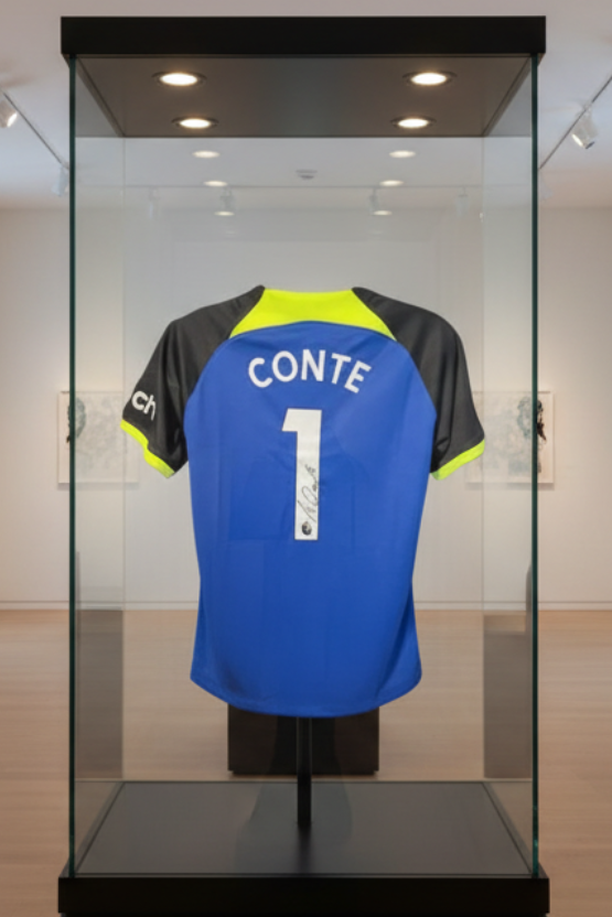 Antonio Conte Signed Tottenham 2022/23 Away Shirt, front