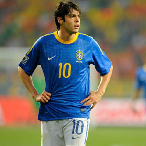 Kaka Official Brazil Signed Shirt, 2010