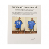 Weah Official Chelsea Signed Shirt, 1999/00