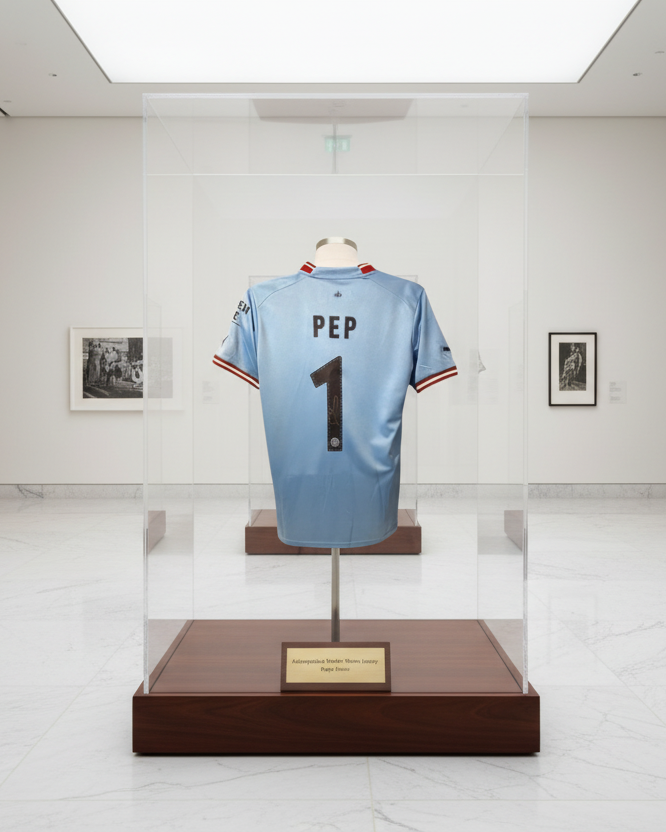 Manchester City 2022/23 Signed Shirt – Pep Guardiola
