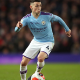 Phil Foden's Manchester City 2019/20 Signed Shirt