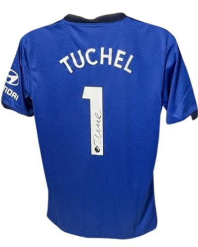 Thomas Tuchel's Chelsea Champions League 2021 Signed Shirt