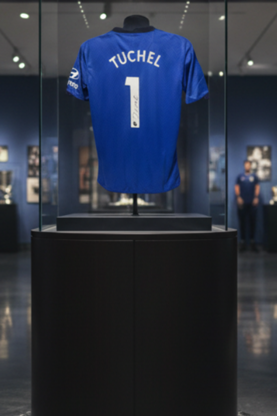 Thomas Tuchel Signed Chelsea Champions League 2021 Shirt, front