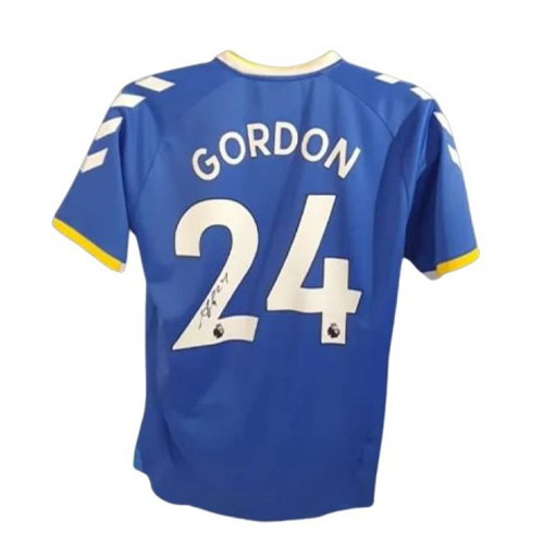 Anthony Gordon's Everton 2021/22 Signed Shirt