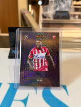 Silas 09/15 Mystic Nights (Purple) – 2024-25 Topps Merlin Chrome UEFA Club Competitions – Crvena Zvezda trading card, front