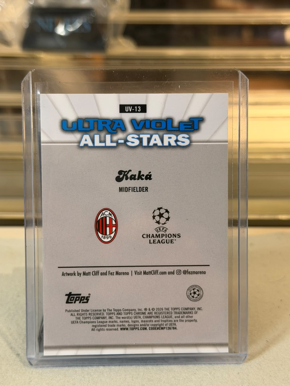 Kaká - back
