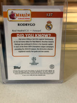 Rodrygo back - 2024/25 Topps Merlin UEFA Club Competitions base #127 05/15