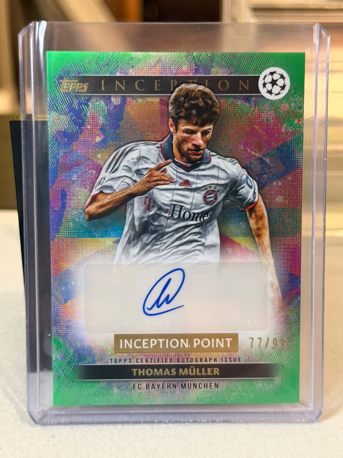 FC Bayern batch card SKU C0000456 front