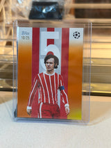 Franz Beckenbauer - FC Bayern Munchen - 2026 Topps UCL Numbered Insert BB-2 10/25 (front)
