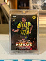 Jude Bellingham front - 2025/26 Topps Focus Borussia Dortmund 09/10