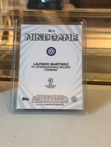 Lautaro Martinez - Inter Milan - 2026 Topps Chrome UCL Mindgame optic refractor MG-12 (back)