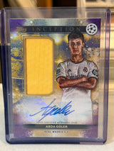 Arda Güler front - 2024/25 Topps Inception UEFA Club Competitions Wembley Warm-Up Autograph Relic 21/25