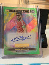 Bruno Fernandes 97/99 – Star Quality Autograph (Green) Manchester United trading card, front
