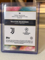 Weston McKennie back - 2024/25 Topps Inception UEFA Club Competitions 13/25