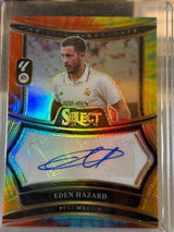 Eden Hazard front - 2024-25 Panini Select La Liga Signatures 16/25