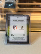 Antoine Griezmann Atletico Madrid Home Advantage insert card back, 2025/26 Topps UEFA Champions League #HP-7