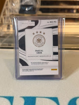 Pascal Gross Germany 2024-25 Panini Immaculate Magnificent Memorabilia patch card #ME-PG 01/10 back