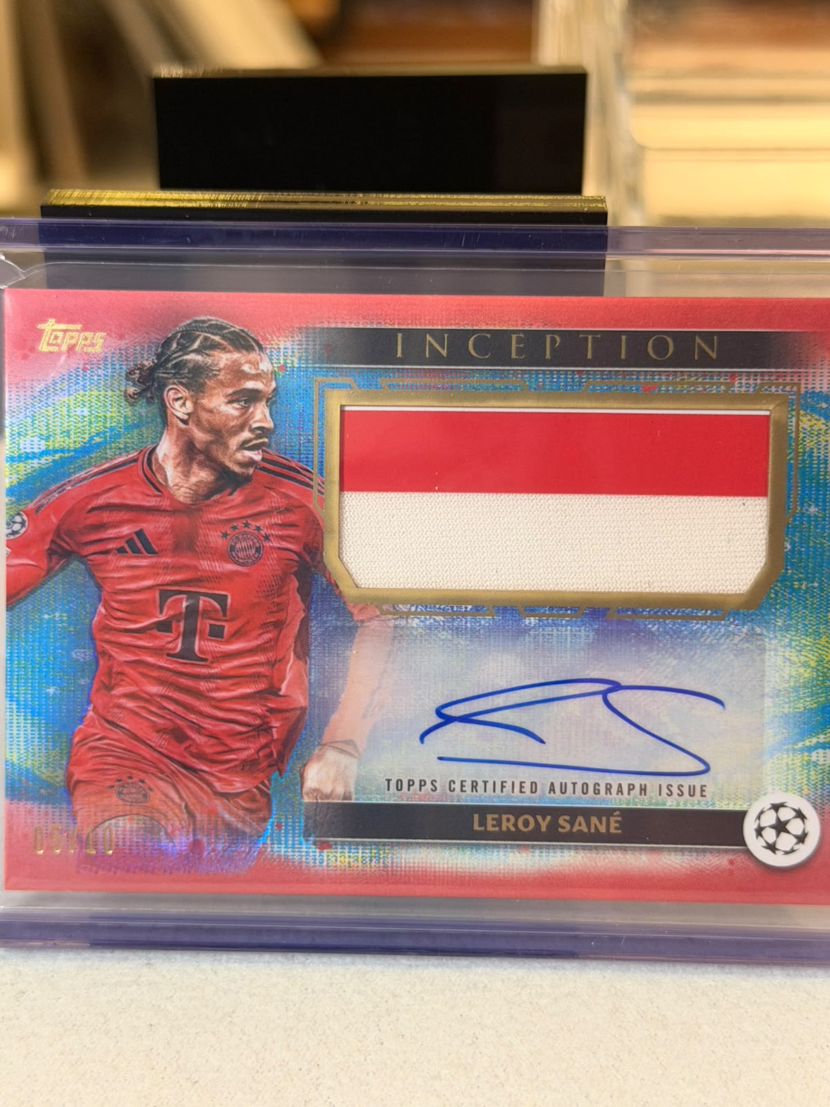 FC Bayern batch card SKU C0000465 front