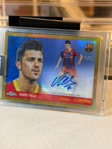 C0000643 David Villa Barcelona Legend Topps Chrome UCC 25/26 1955 Autograph 55-DV 10/50 front