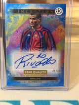 Rivaldo 49/49 Star Quality Autograph – Topps Inception UEFA Club Competitions 2024/25 – FC Barcelona trading card, front