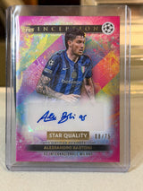 Alessandro Bastoni front - 2024/25 Topps Inception UEFA Club Competitions 08/75