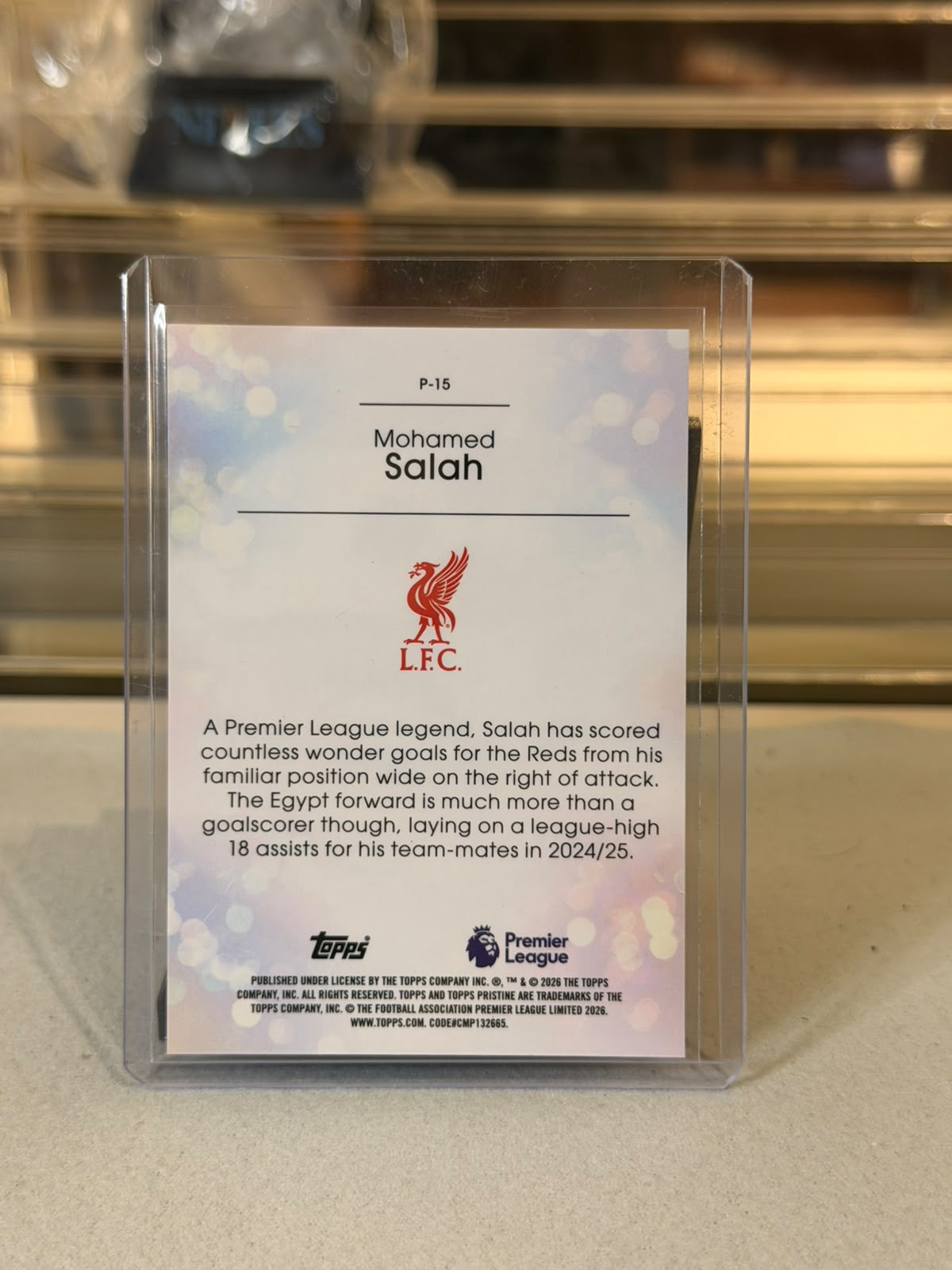 Mohamed Salah - back
