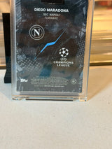 C0000648 Diego Maradona Napoli Legend Topps Chrome UCC 25/26 Legends Insert back