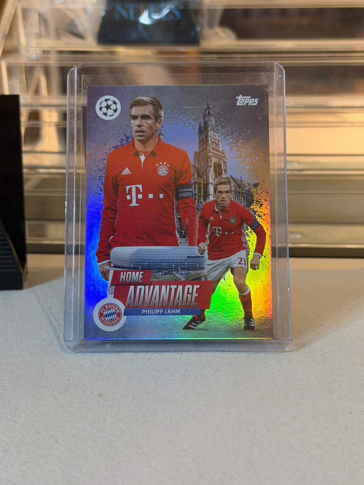 Philipp Lahm #HP-17 Home Advantage 2025-26 Topps UEFA Champions League - front