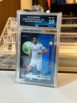 C0000649 Jude Bellingham Real Madrid Topps Finest UCC 25/26 Black Refractor 12/20 GetGraded Gem Mint 10 front