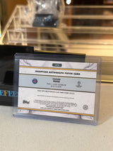 Fabian Ruiz Inception Autograph Patch back