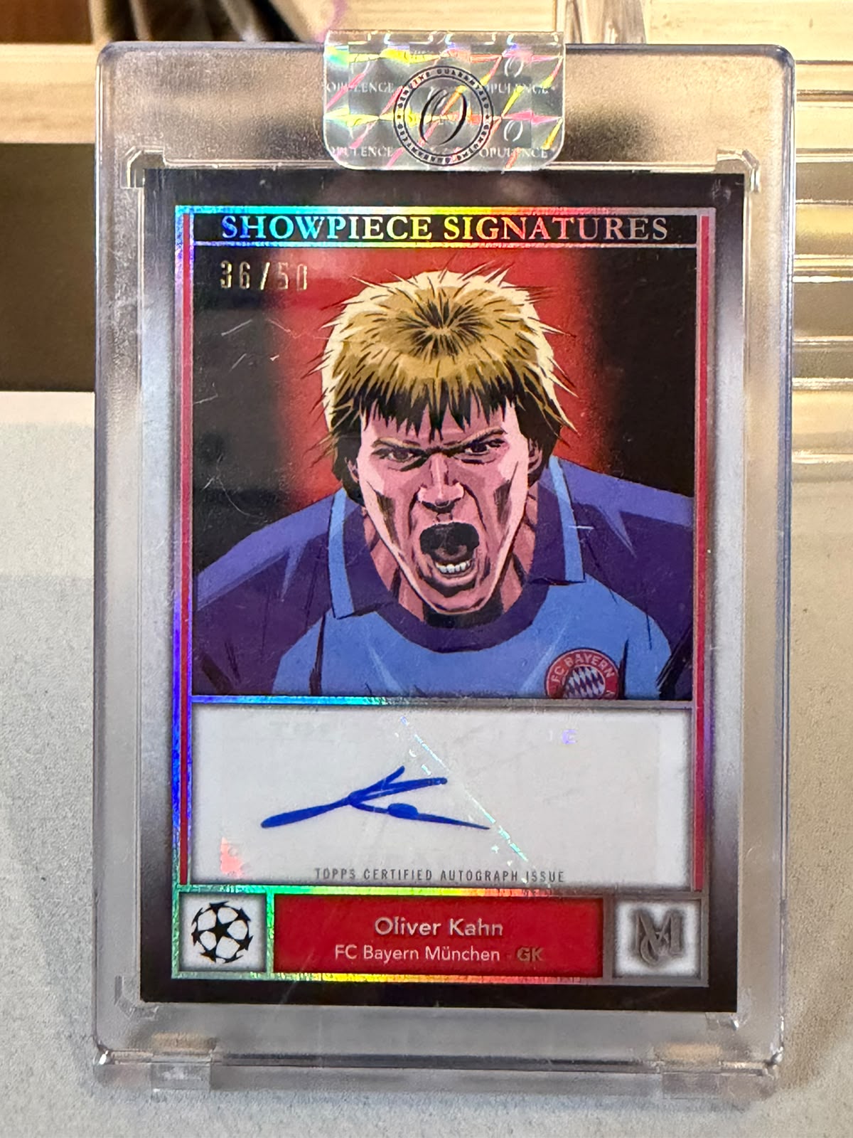 FC Bayern batch card SKU C0000479 front