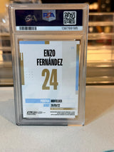 Enzo Fernandez Argentina card 11 PSA Authentic Auto 10 slab, certification 138789185