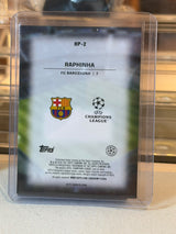Raphinha - Barcelona - 2026 Topps UCL Home Advantage HP-2 (back)