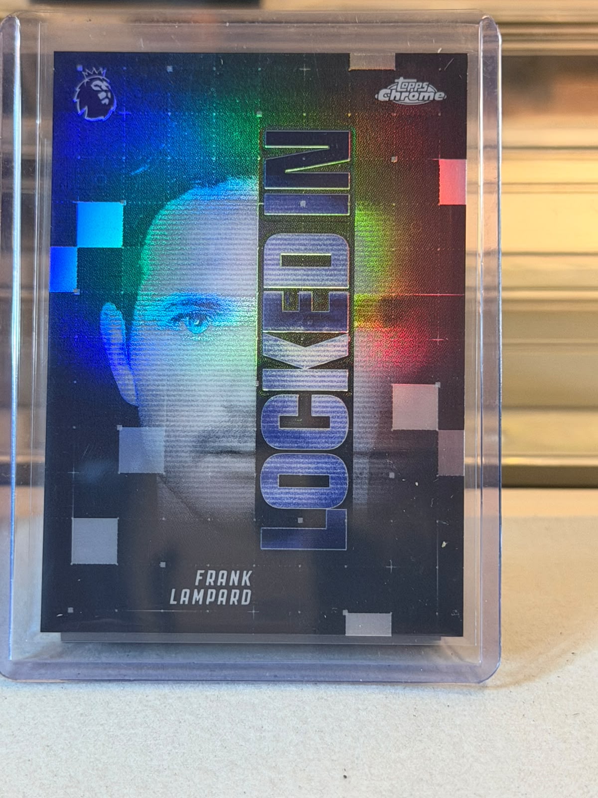 Frank Lampard - Chelsea - 2026 Topps Chrome Premier League Locked In LI-16 (front)