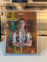 Kenan Yildiz 08/25 #RC-18 Regency 2025-26 Topps Chrome UEFA Champions League - front