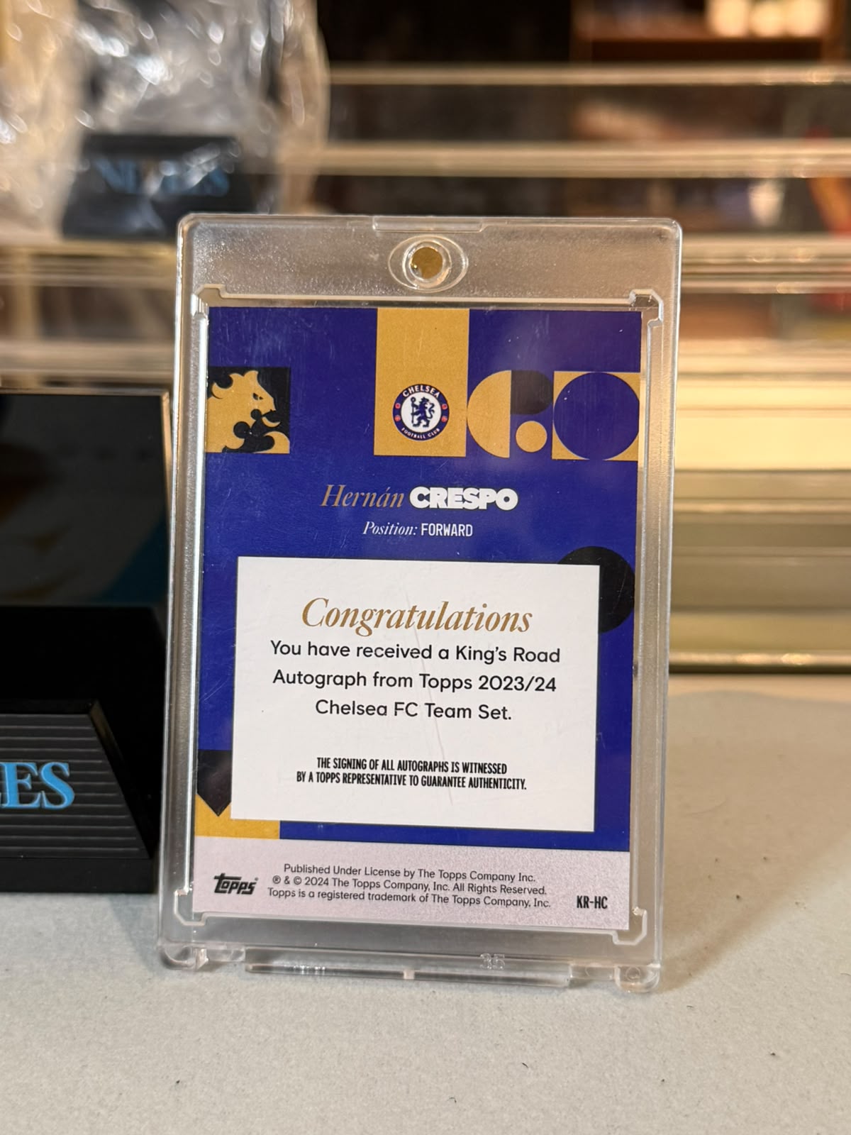 Hernan Crespo Chelsea C0000835 front